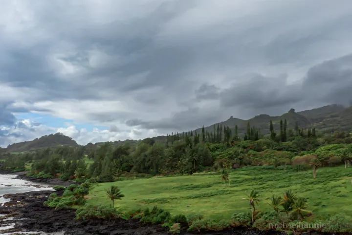 tropical landscape Road to Hana