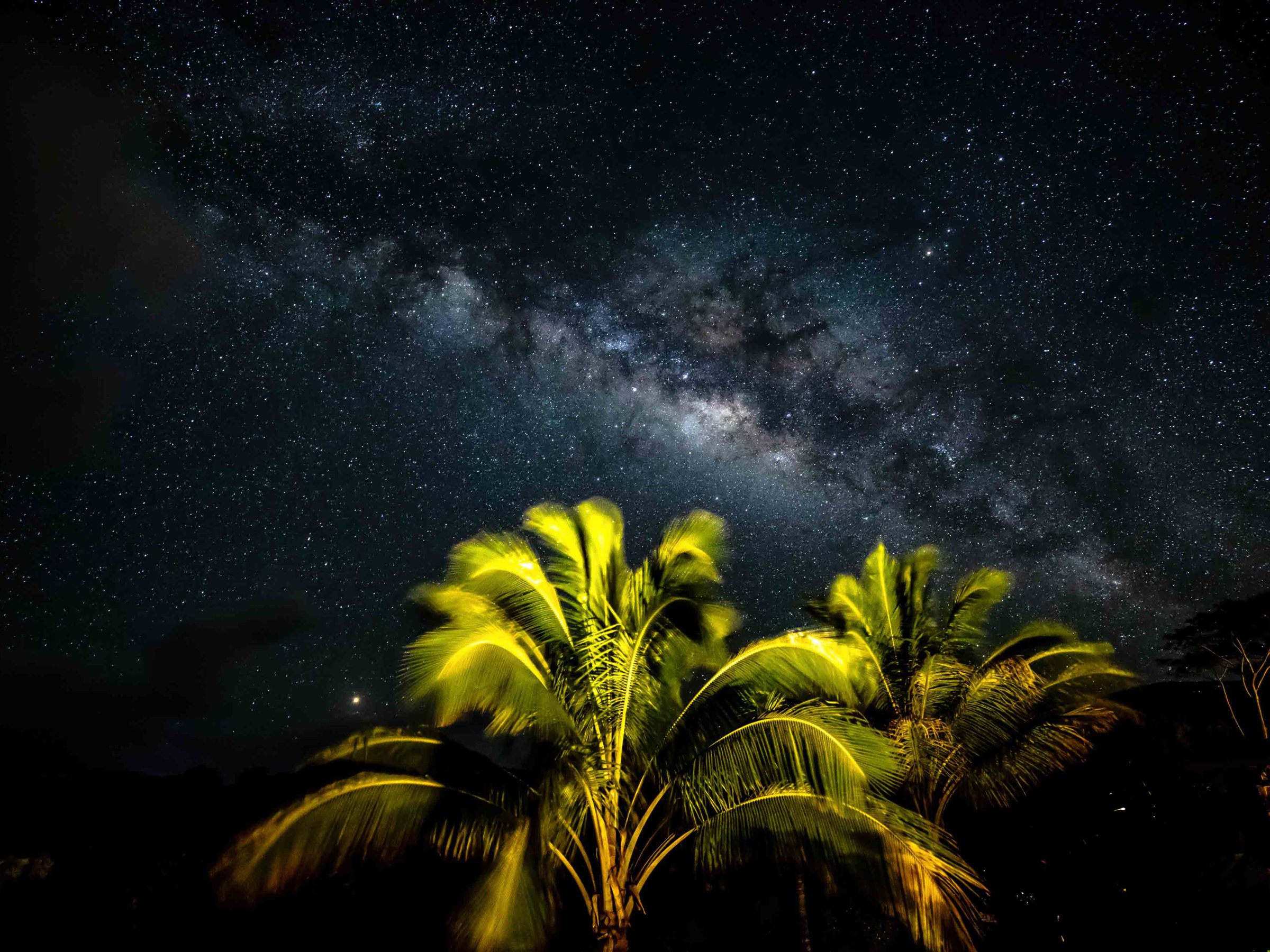 a group of fireworks in the sky