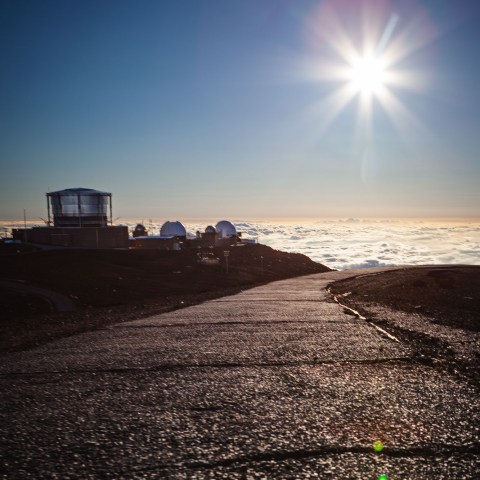 Haleakala Summit Observatory Maui Hawaii Aloha Eco Adventures