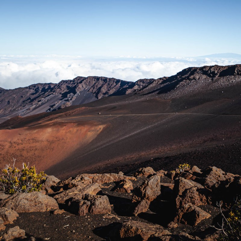 Sliding Sands Maui Hawaii Haleakala Crater